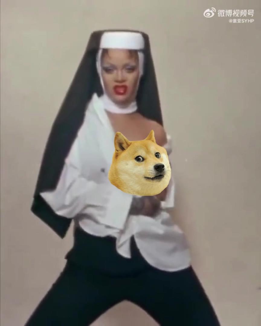 尺度不小！詹姆斯小迷妹蕾哈娜最新雜志封面被批丑化修女