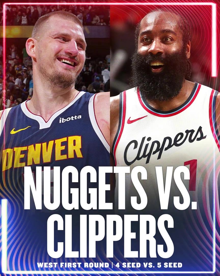 帶隊的神！哈登率快船鎖定西部第5，生涯從未缺席過季后賽！